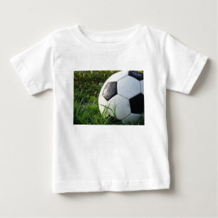 Soccer~ Foot Ball in field Baby T-Shirt