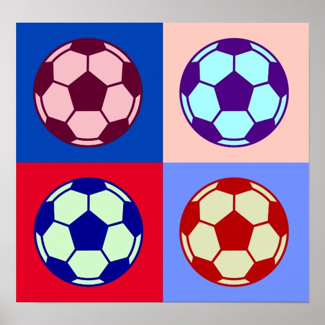Soccer/ Football Art Poster (Front)