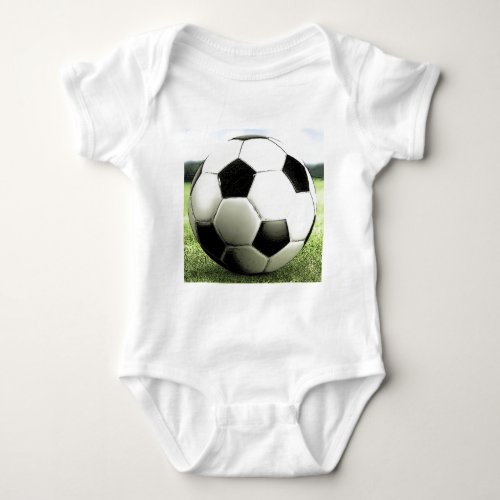 Soccer _ Football Baby Bodysuit