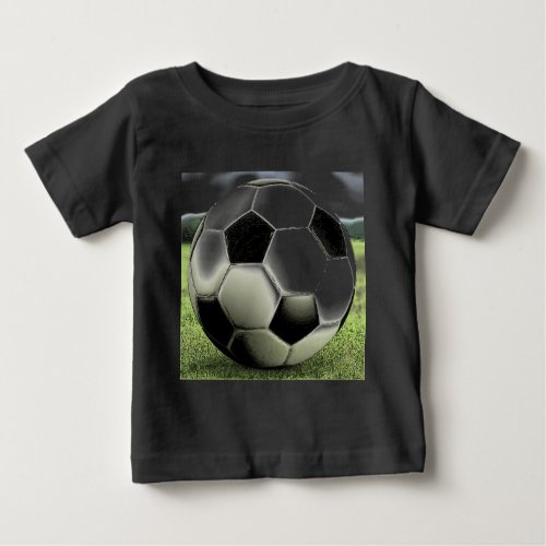 Soccer _ Football Baby T_Shirt