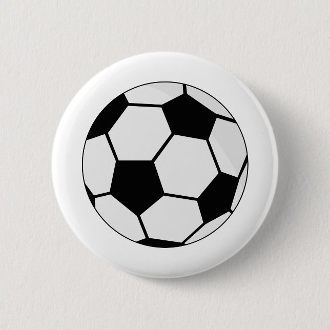 Soccer Football Ball Button (Front)