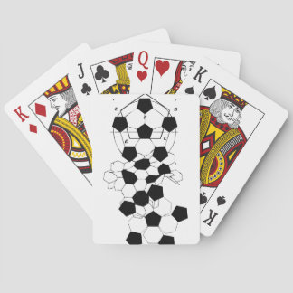 Soccer Football Ball pattern design Poker Cards