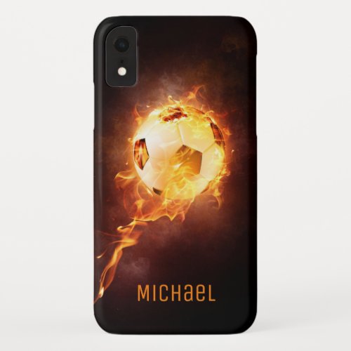 Soccer Football Ball Phone Cases NAME PERSONALIZED
