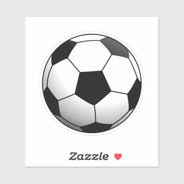 Soccer Football Ball Sticker (Sheet)