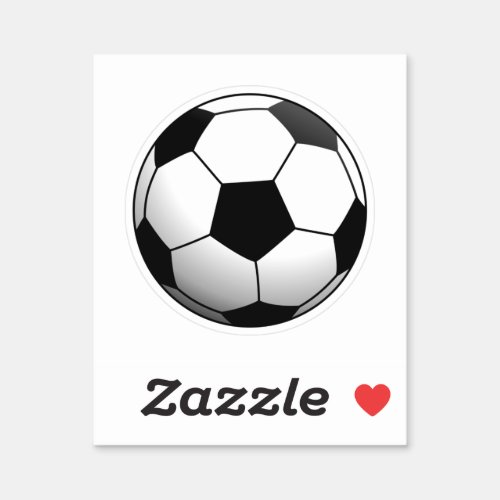Soccer Football Ball Sticker