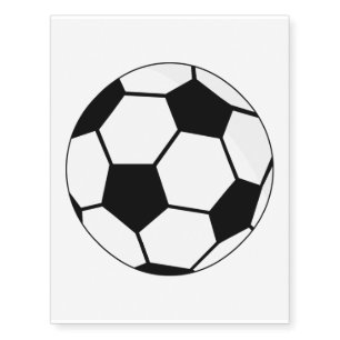 Soccer Football Ball Temporary Tattoos