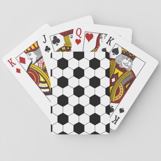 Soccer Football Ball Texture Playing Cards