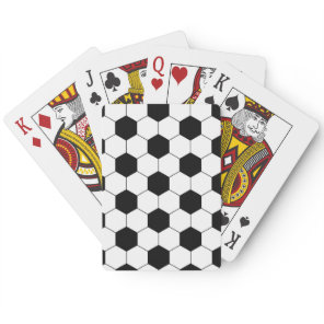 Soccer Football Ball Texture Poker Cards