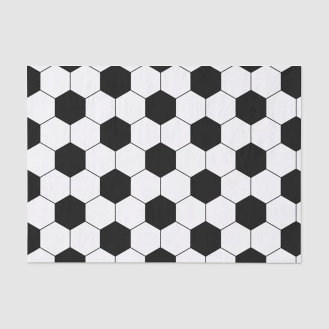 Soccer Football Ball Texture Tissue Paper (Front)