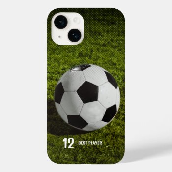Soccer | Football Best Player No. Case-mate Iphone 14 Case by BestCases4u at Zazzle