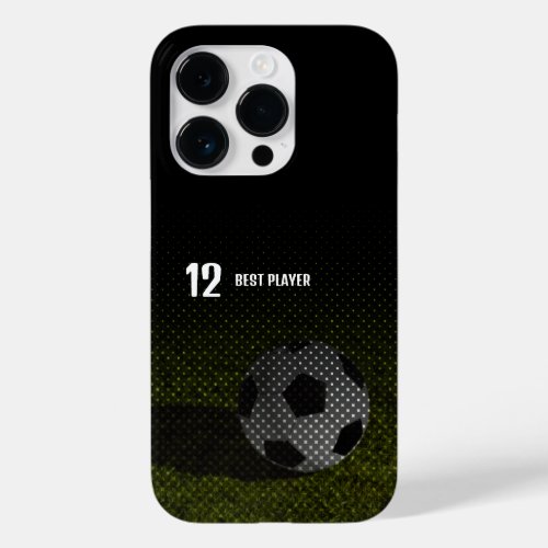 Soccer  Football Best Player No Case_Mate iPhone 14 Pro Case