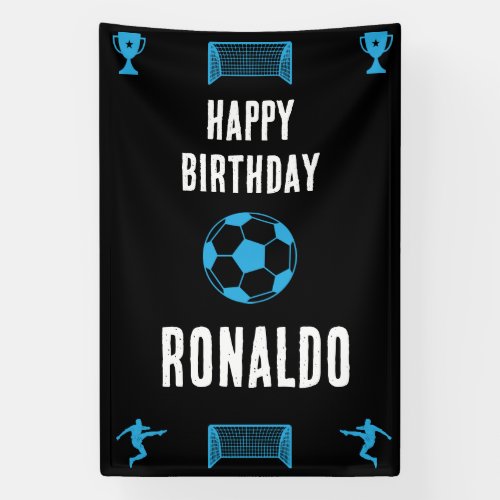 Soccer Football  Birthday  Banner