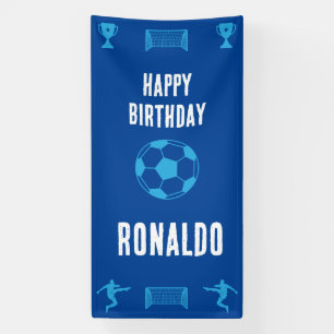 Soccer Football  Birthday  Banner