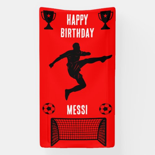 Soccer Football  Birthday  Banner