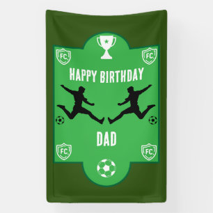 Soccer Football Birthday Banner