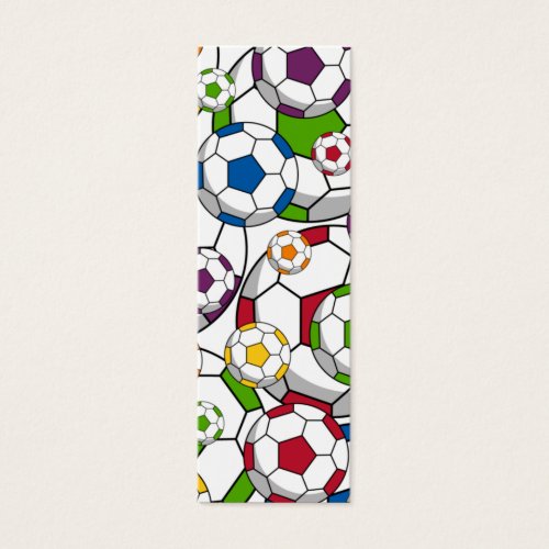 Soccer Football Bookmark Business Cards
