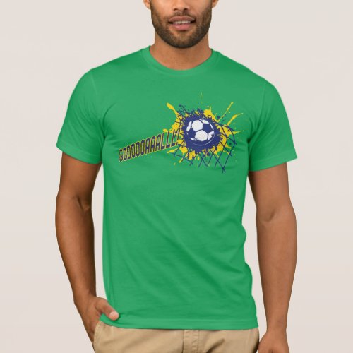 Soccer  football Brasil Goal sports t_shirt
