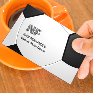Soccer Football Business Card Template