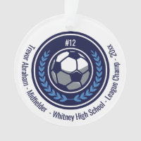 Soccer Football Champion Team Monogram