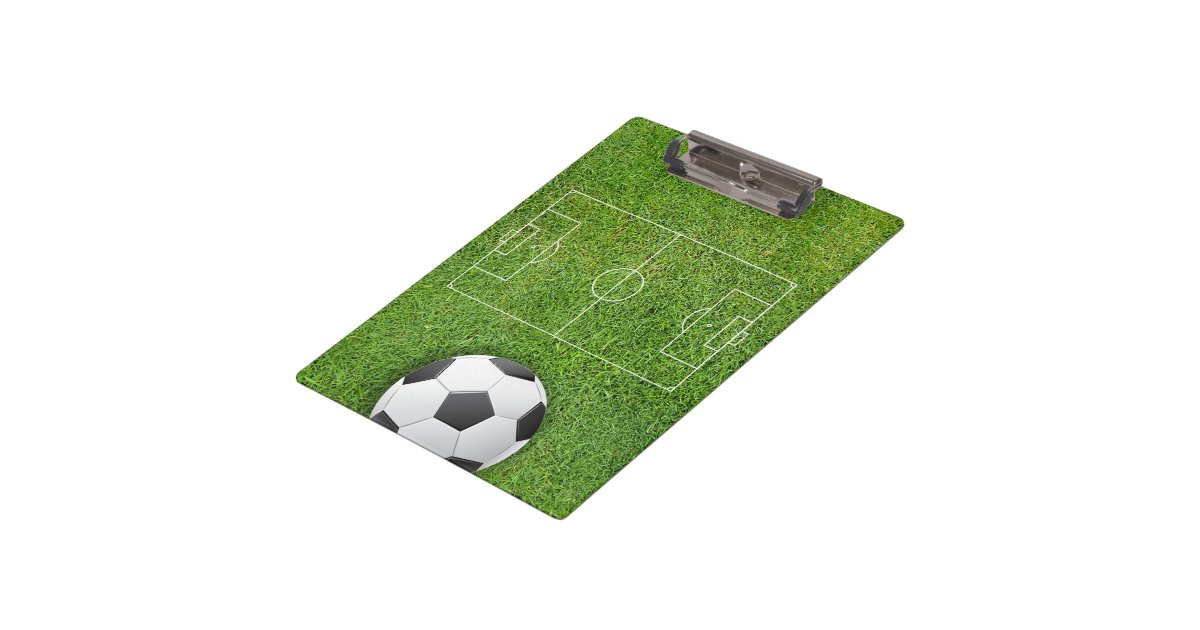 Soccer Football Coach Clipboard | Zazzle