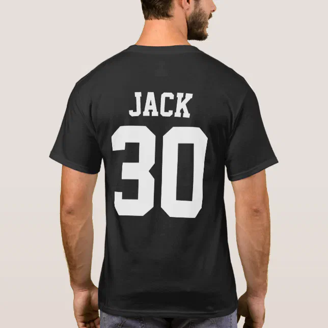 Soccer Football Custom Name And Number TShirt Zazzle