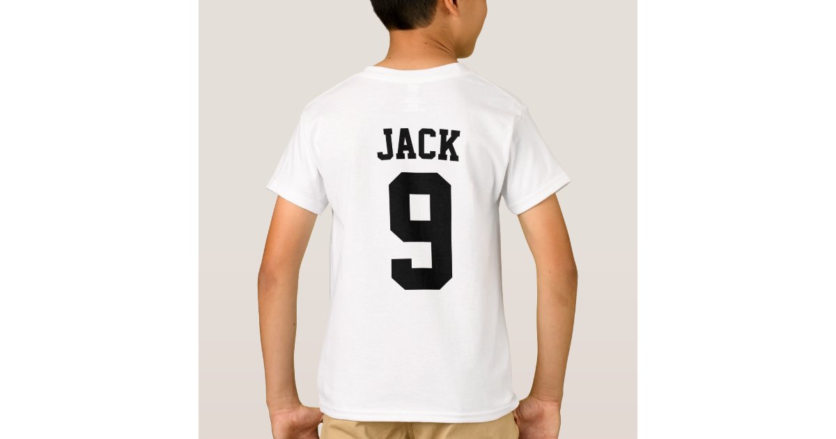3 number t shirt