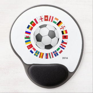 Soccer Football European Championship 2016 Gel Mouse Pad