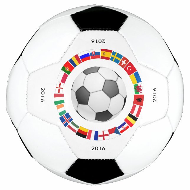 Soccer Football European Championship 2016 Soccer Ball (Front)