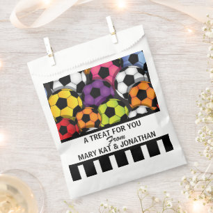 Soccer - Football Favor Bag