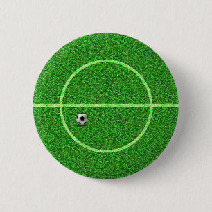 Soccer Football Field Ball - Button