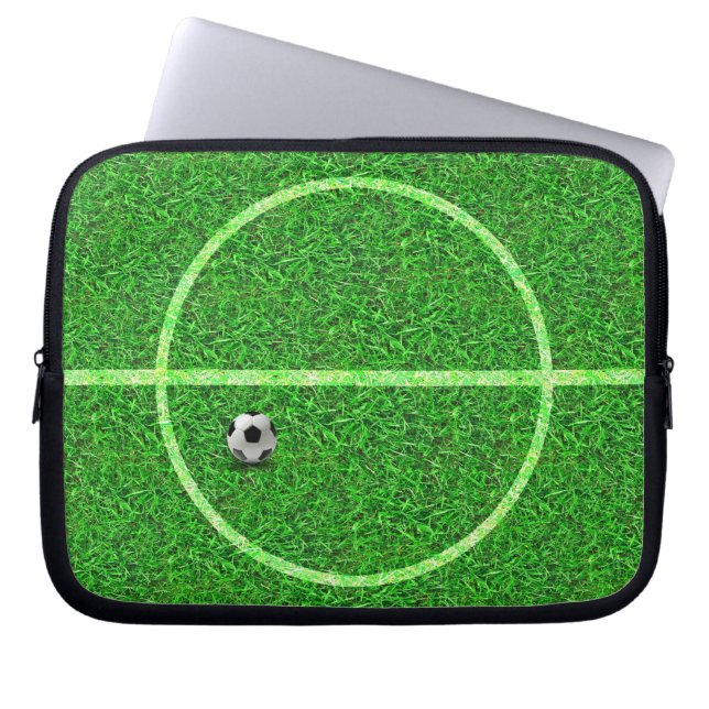 Soccer Football Field Ball - Laptop Sleeve (Front)