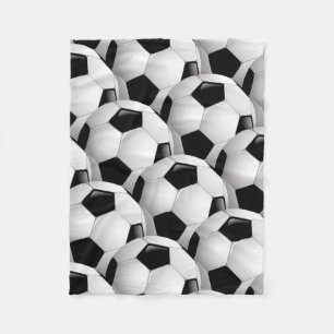 Soccer Football Fleece Blanket