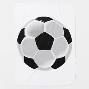 Soccer Football Futbol Ball Baby Blanket