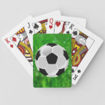 Soccer Football Futbol Ball Playing Cards at Zazzle
