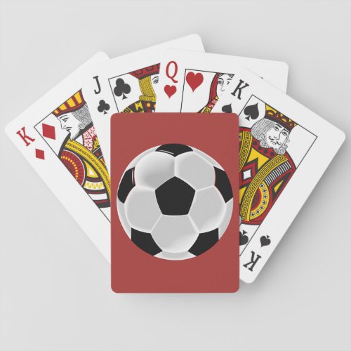 Soccer Football Futbol Ball Poker Cards