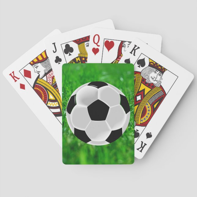 Soccer Football Futbol Ball Poker Cards (Back)