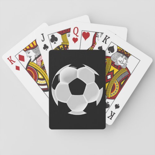 Soccer Football Futbol Ball Poker Cards