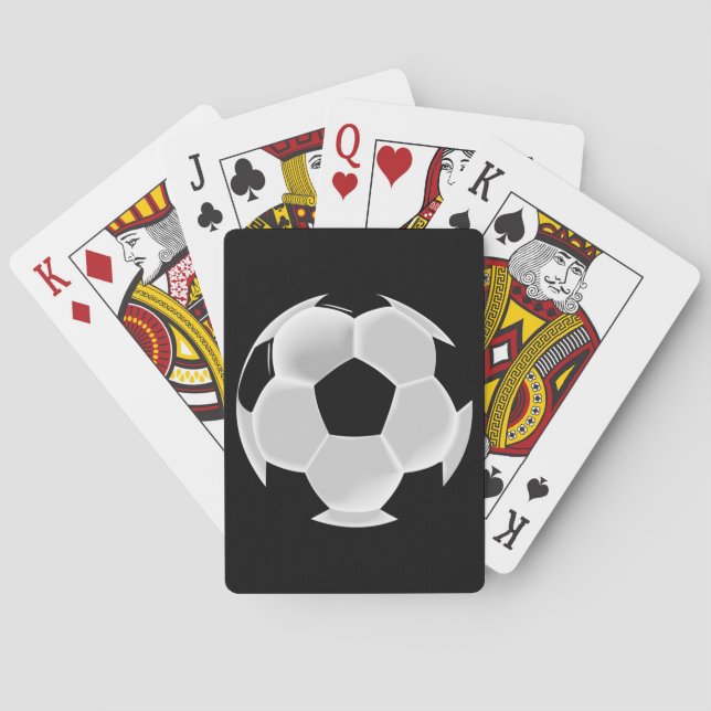 Soccer Football Futbol Ball Poker Cards (Back)