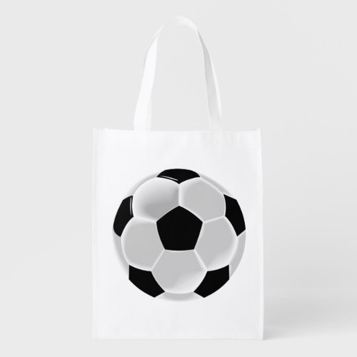 Soccer Football Futbol Ball Reusable Grocery Bag