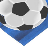 Soccer Football Futbol Ball Short Table Runner (Corner)