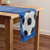 Soccer Football Futbol Ball Short Table Runner (In Situ)