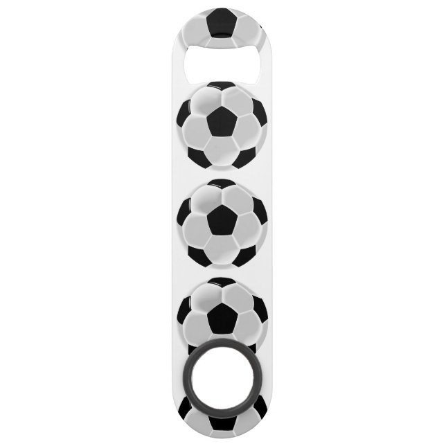 Soccer Football Futbol Ball Speed Bottle Opener (Front)