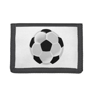 Soccer Football Futbol Ball Tri-fold Wallet