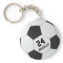 Soccer Football Gift | Personalized Name Number Keychain