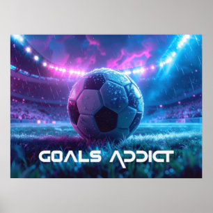 SOCCER - FOOTBALL - GOALS POSTER