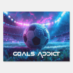 SOCCER - FOOTBALL - GOALS SIGN