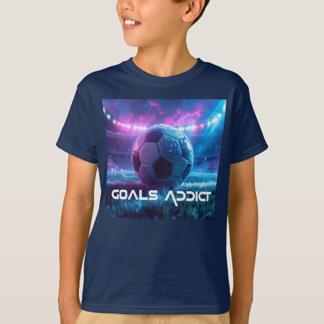 SOCCER - FOOTBALL - GOALS T-Shirt (Front)