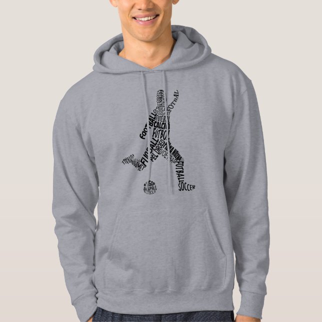 Soccer Football Languages Hoody (Front)