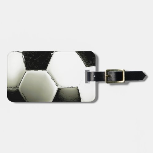 Soccer _ Football Luggage Tag