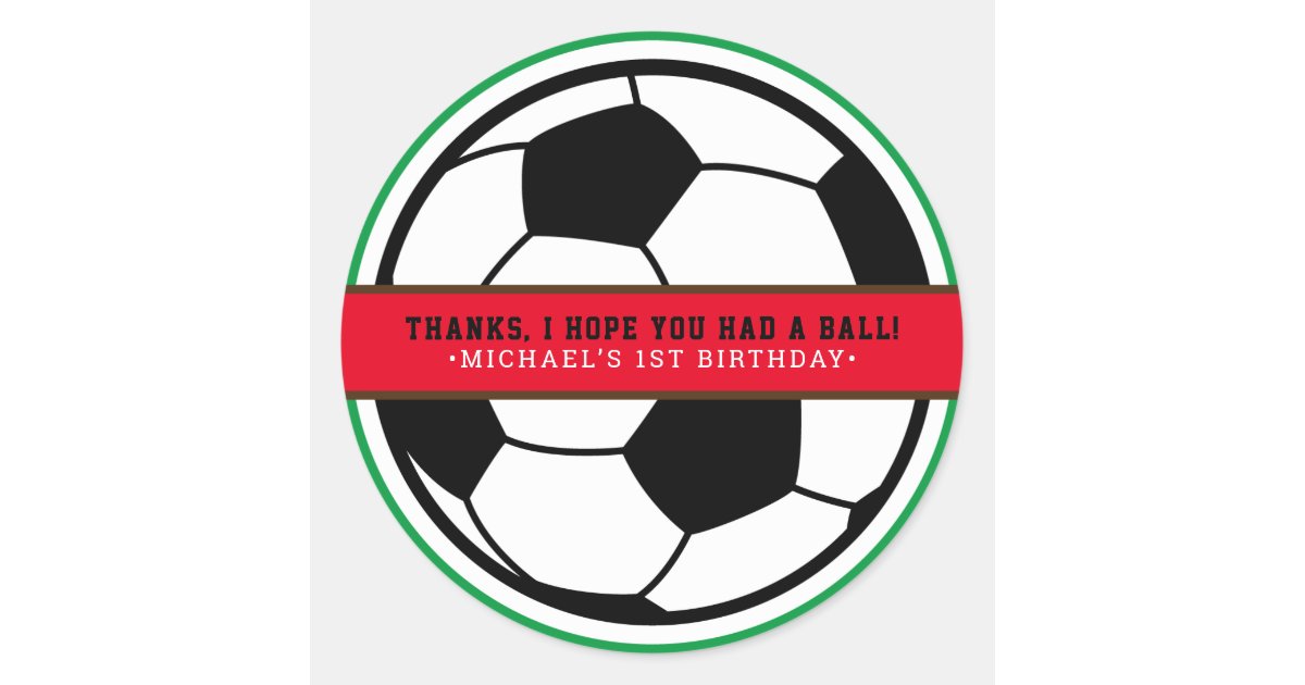 Editable Soccer Party Favor Tags Personalized Jersey Ball 